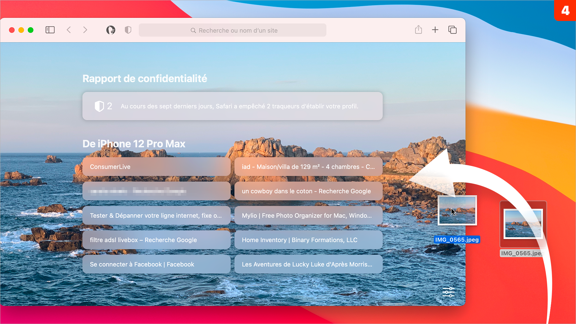 macOS 11 • Personnaliser la page de démarrage de Safari macOS 11 • Personnaliser la page de démarrage de Safari