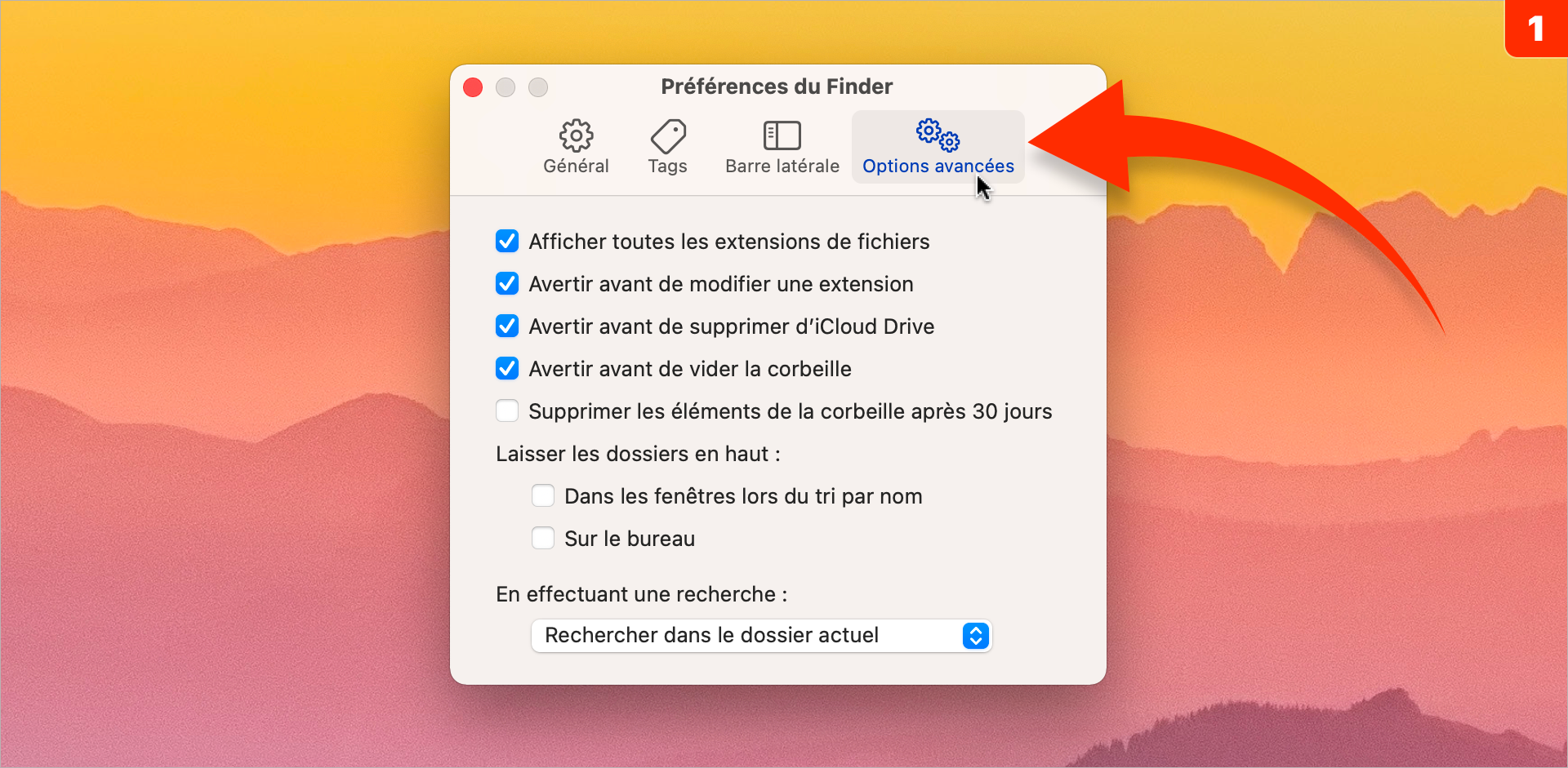 macOS • Supprimer automatiquement le contenu de la corbeille