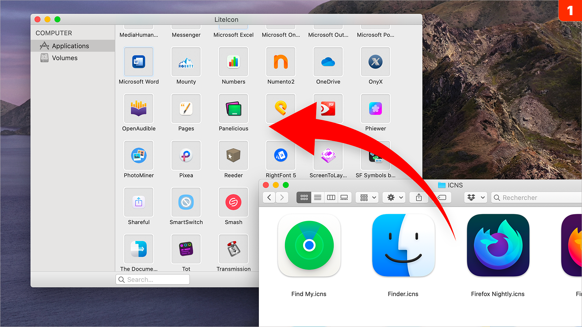 macOS • Changez les icônes de toutes vos applications avec LiteIcon