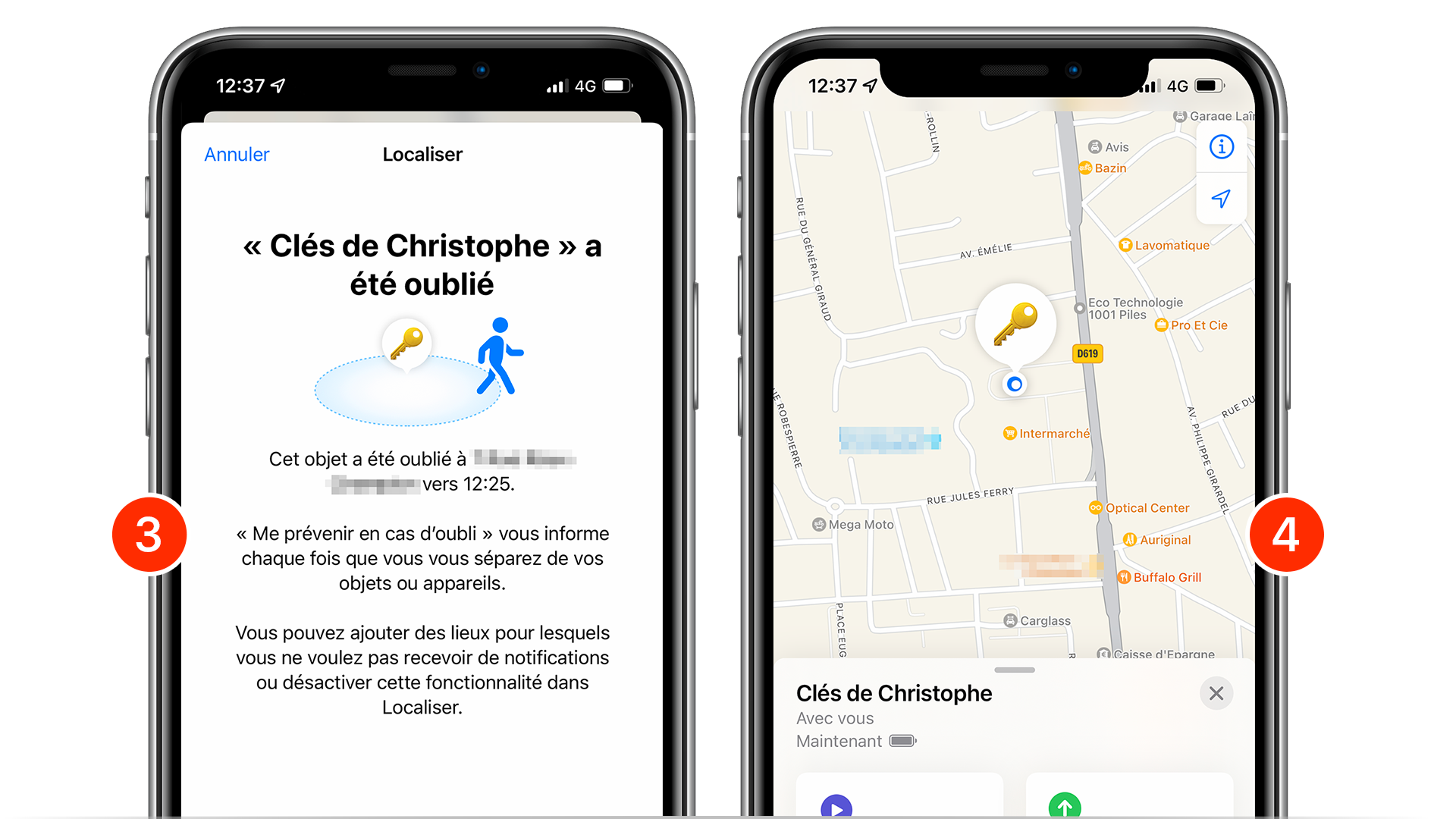iOS 15 • Restez informé de la perte de vos clés avant même qu'elles ne le soient