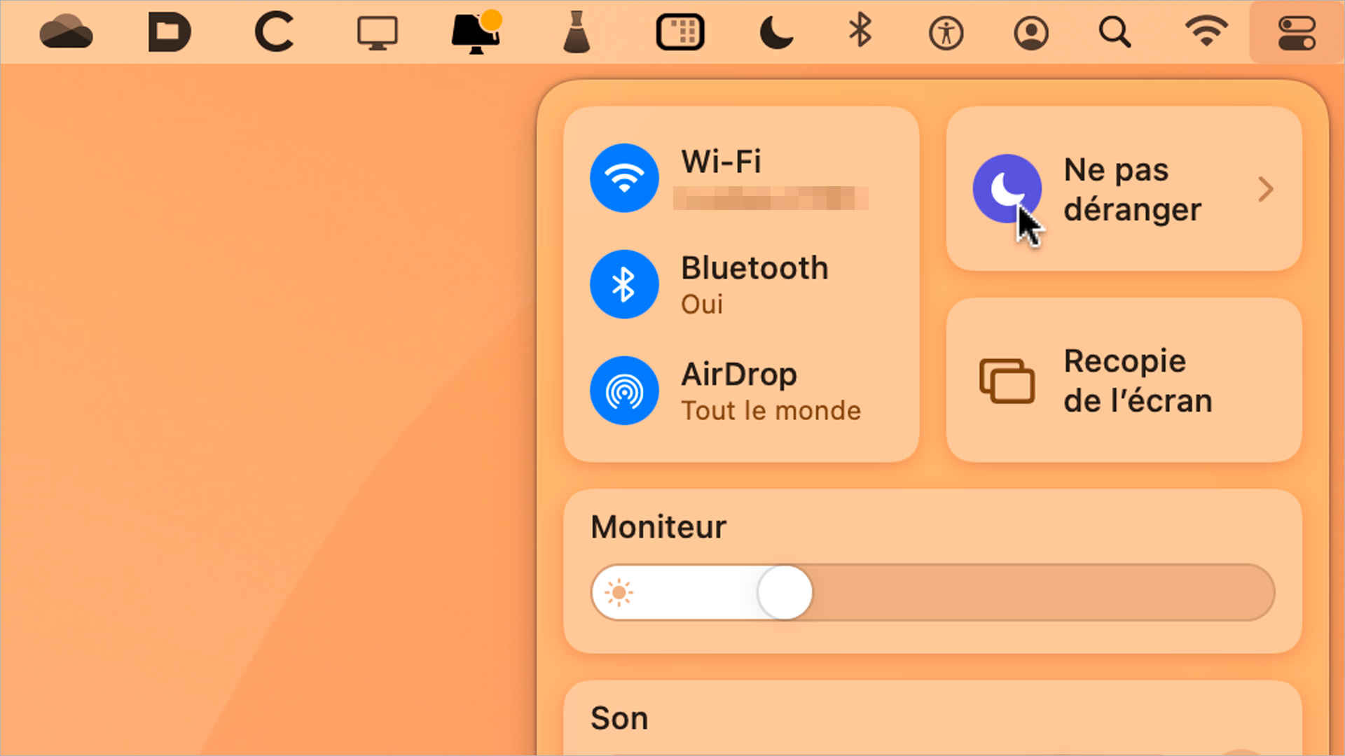 macOS • Activez rapidement le mode Ne pas déranger pour être tranquille