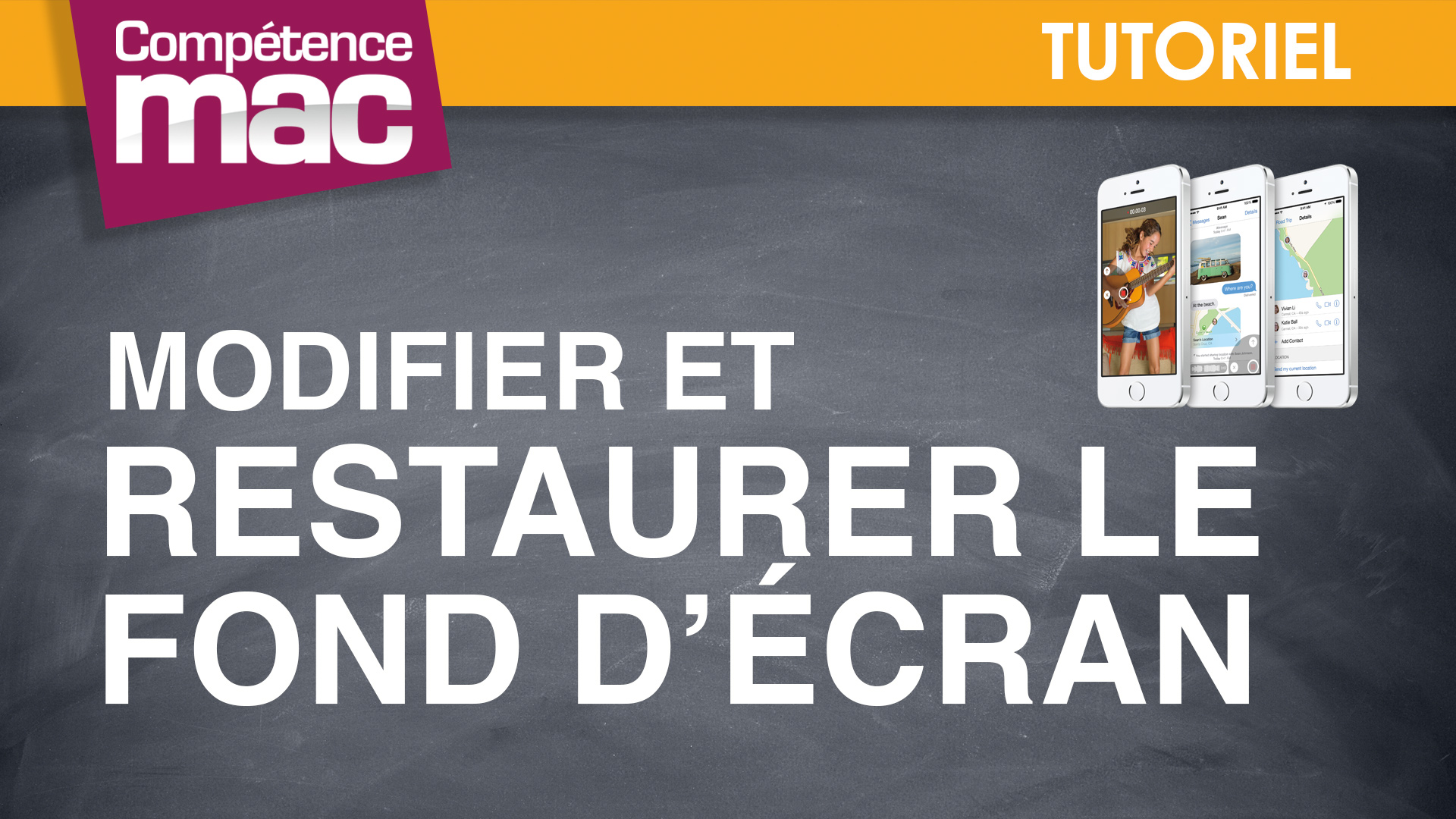 comment supprimer son fond d ecran iphone