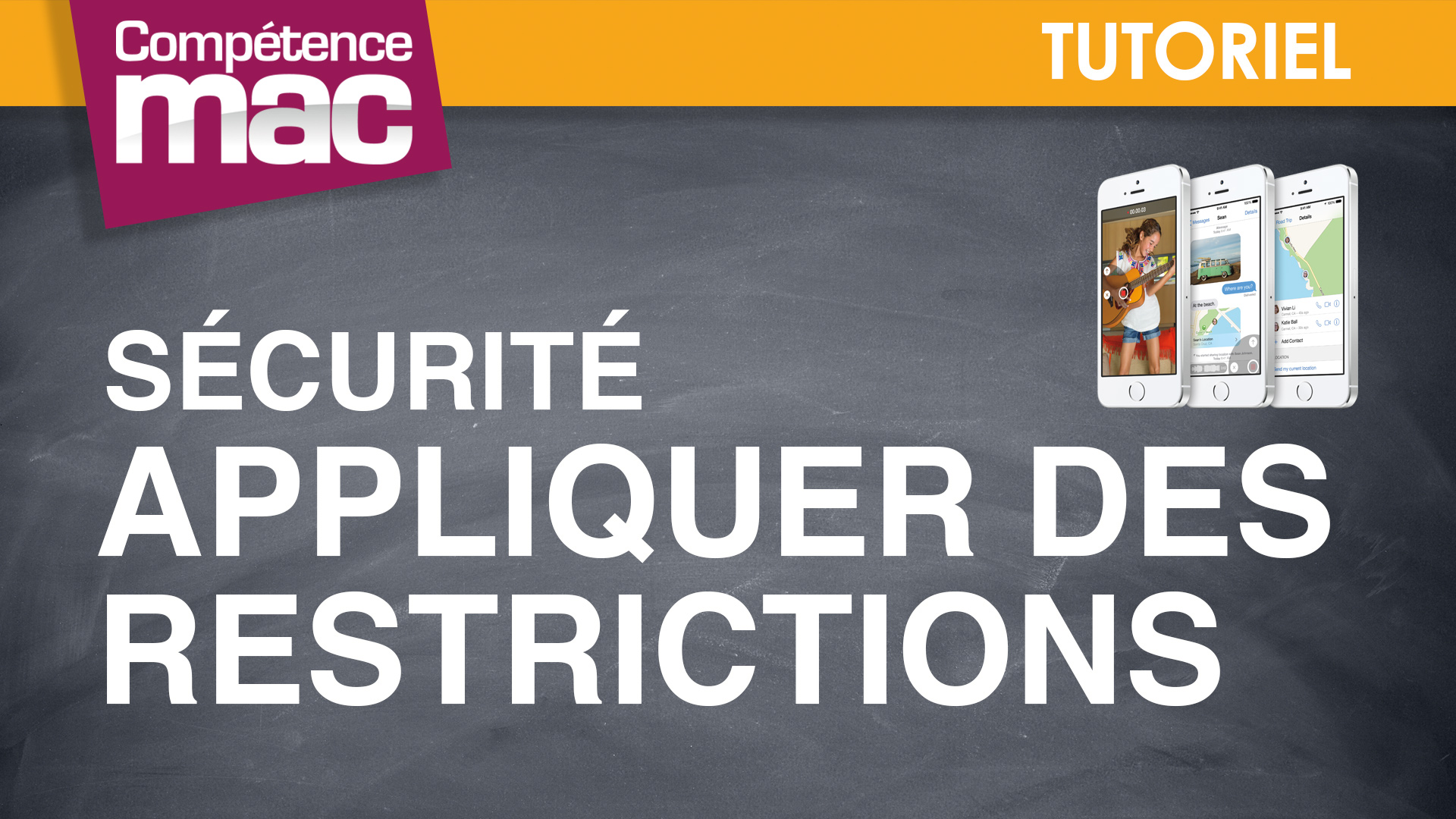 Appliquer des restrictions • iPhone (astuce vidéo)