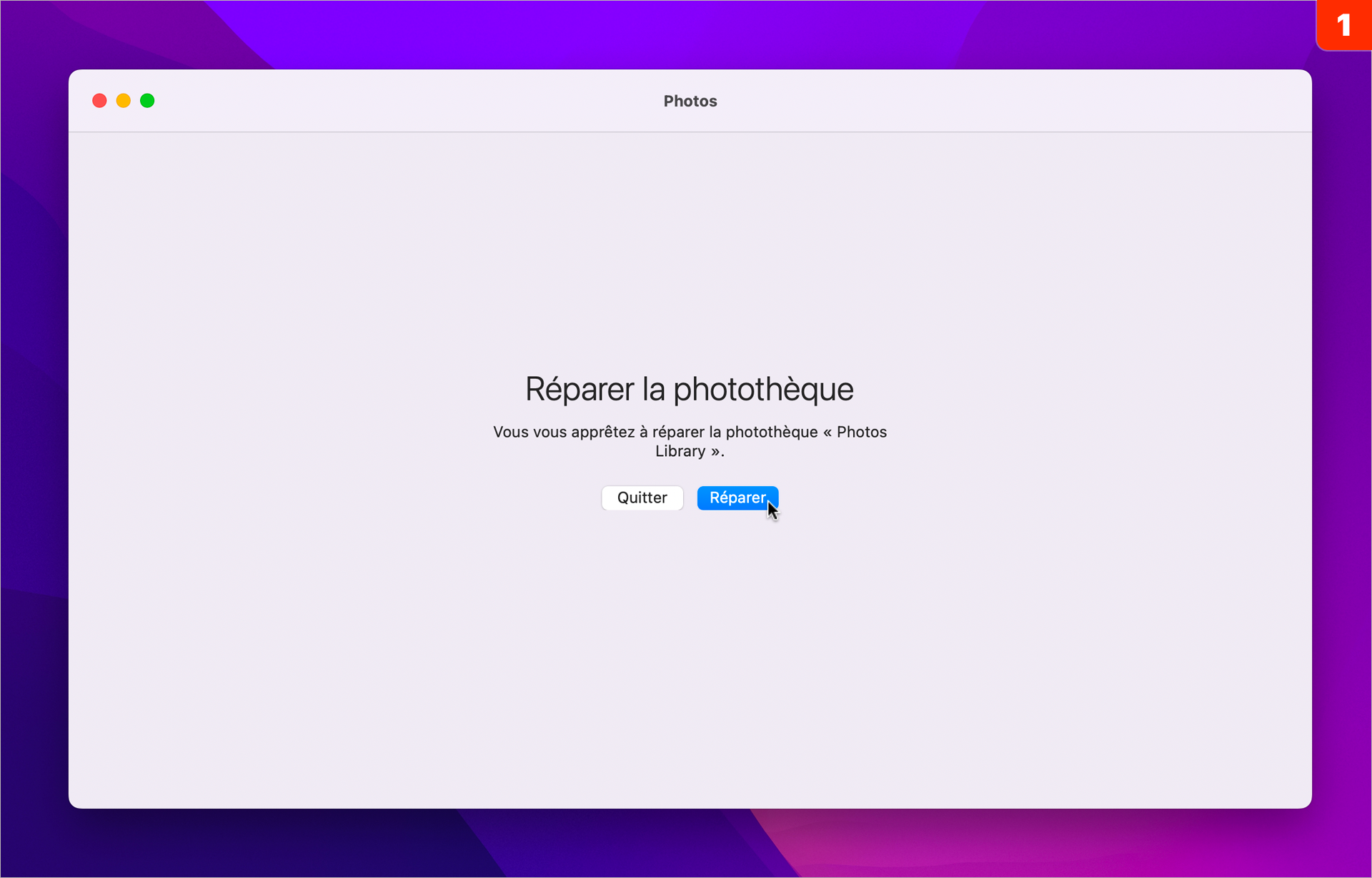 macOS • Réparez votre photothèque quand elle fait des siennes