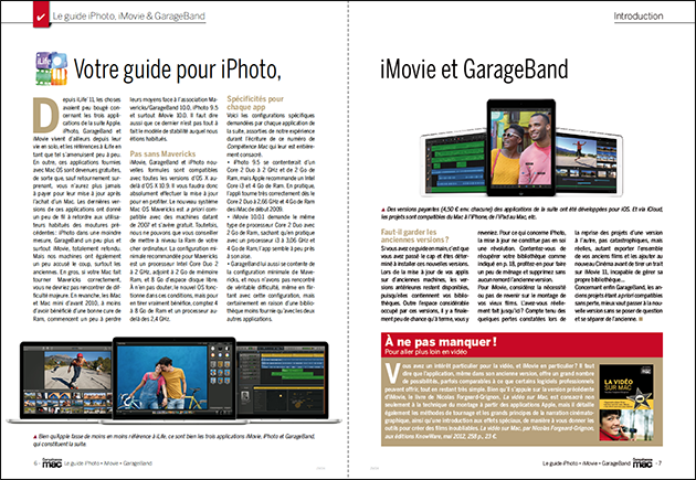 Compétence Mac 34 • Le guide complet : iPhoto, iMovie et GarageBand Compétence Mac 34 • Le guide complet : iPhoto, iMovie et GarageBand