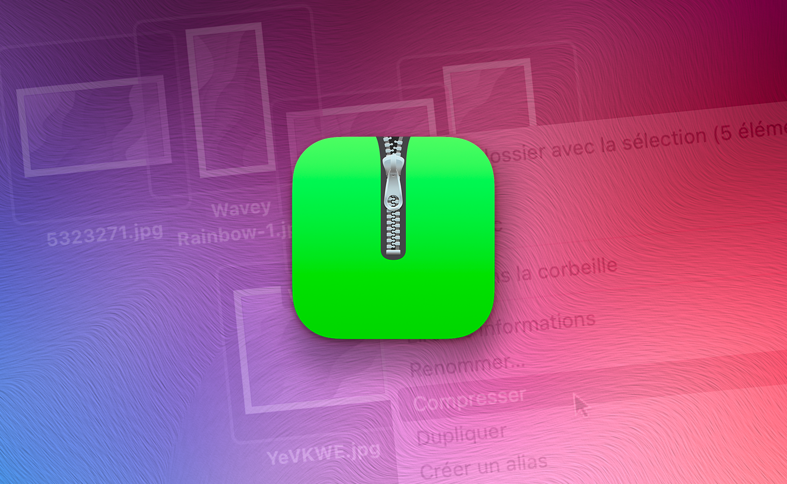 macOS • Compressez plusieurs fichiers au format ZIP d'un clic ! macOS • Compressez plusieurs fichiers au format ZIP d'un clic !