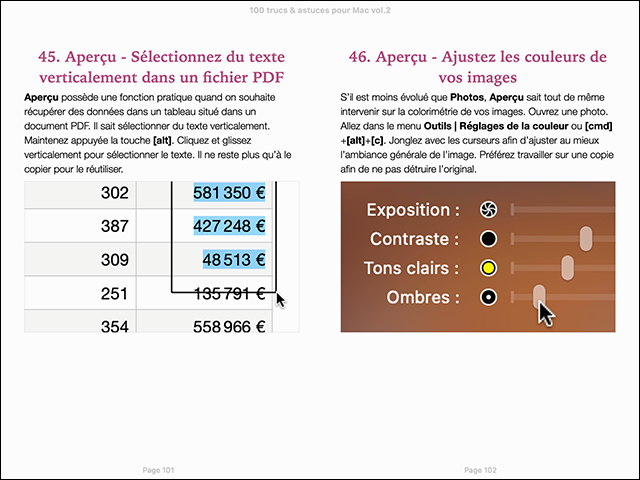100 Trucs et astuces pour maîtriser votre Mac vol.2 (ebook) 100 Trucs et astuces pour maîtriser votre Mac vol.2 (ebook)