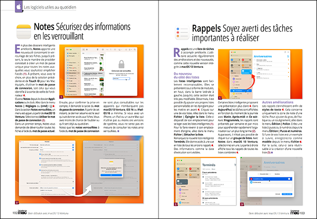 Compétence Mac 78 : macOS 13 Ventura • iOS 16