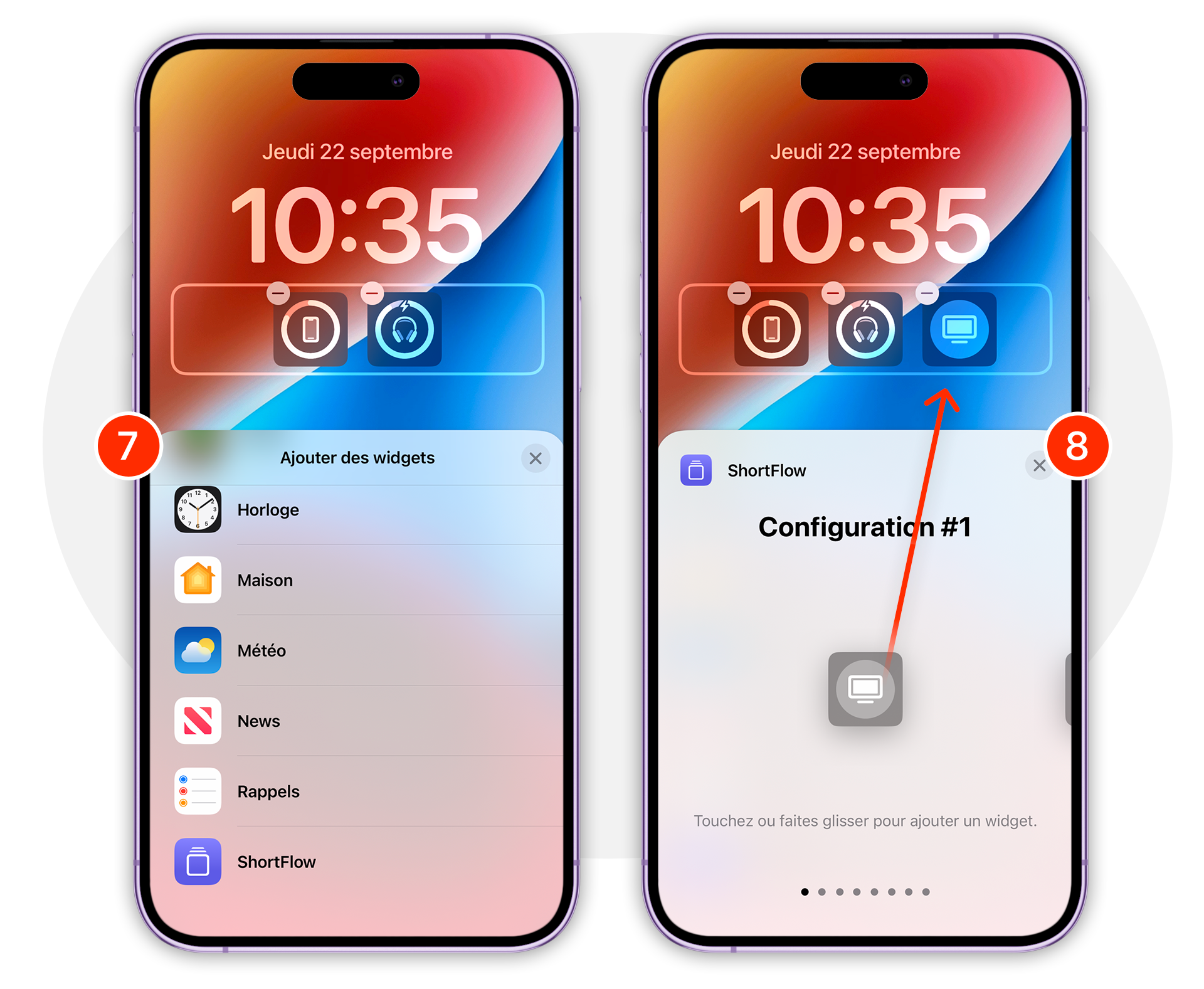 App • Personnalisez des widgets sur l'écran verrouillé d'IOS 16 avec LockFlow