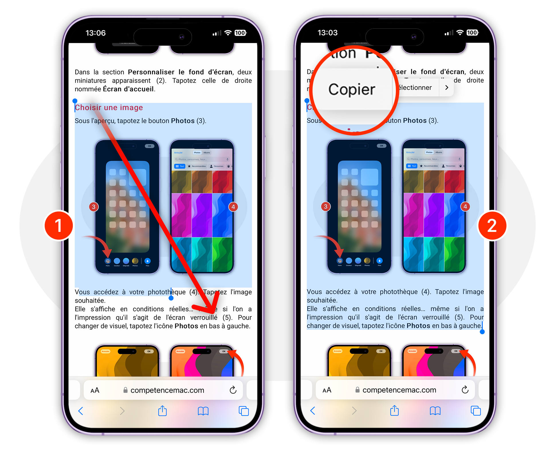 iOS & macOS • Utilisez le presse-papiers universel pour copier-coller entre eux