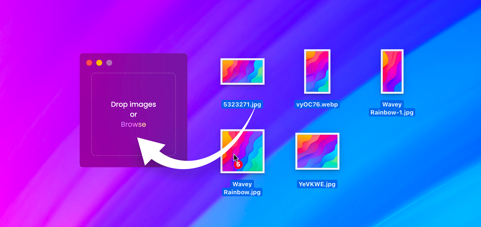 macOS • Convertissez rapidement vos images avec Lens