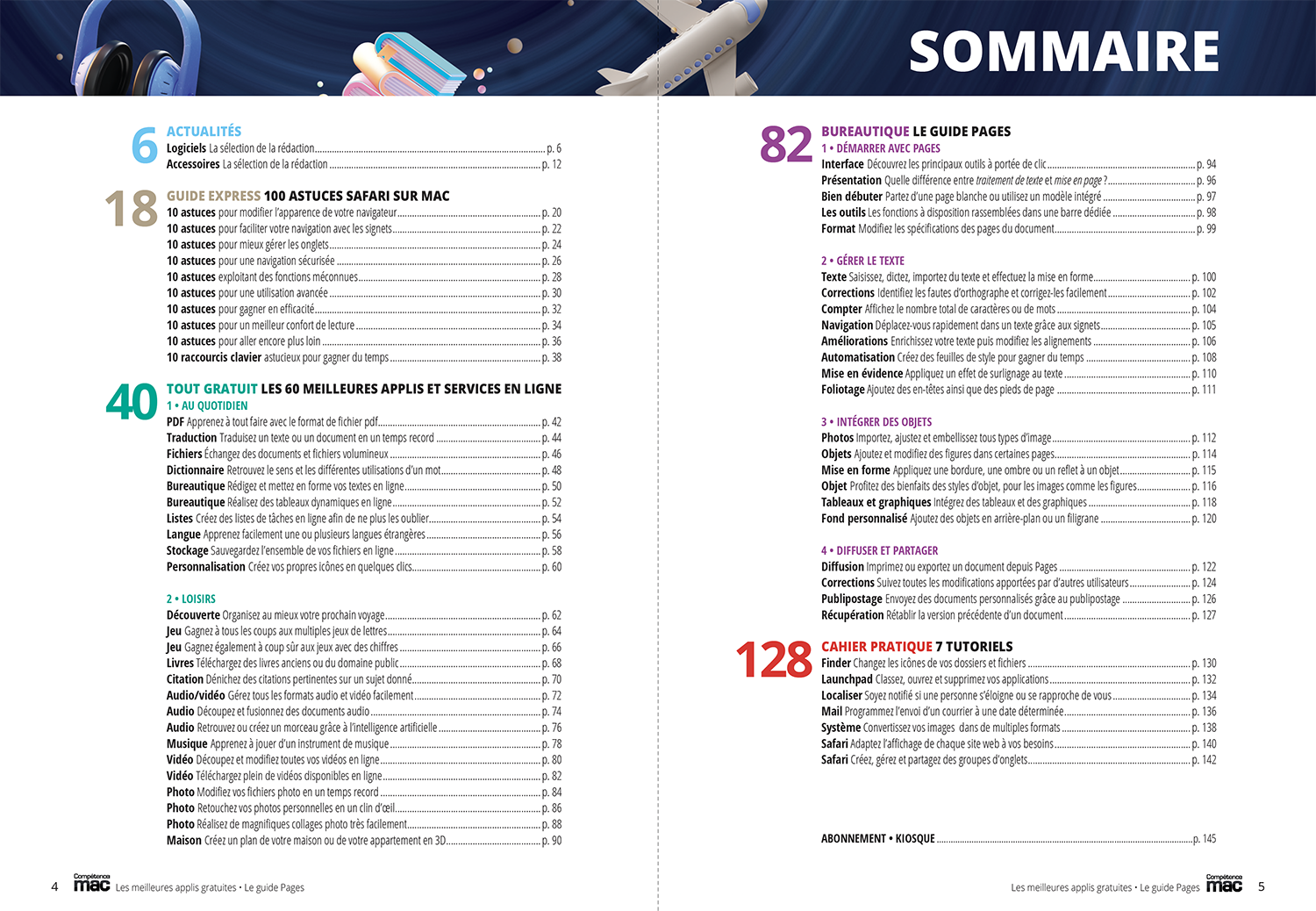 Compétence Mac 79 : Tout gratuit : les 60 meilleures applis • Le guide Pages • 100 astuces Safari Compétence Mac 79 : Tout gratuit : les 60 meilleures applis • Le guide Pages • 100 astuces Safari