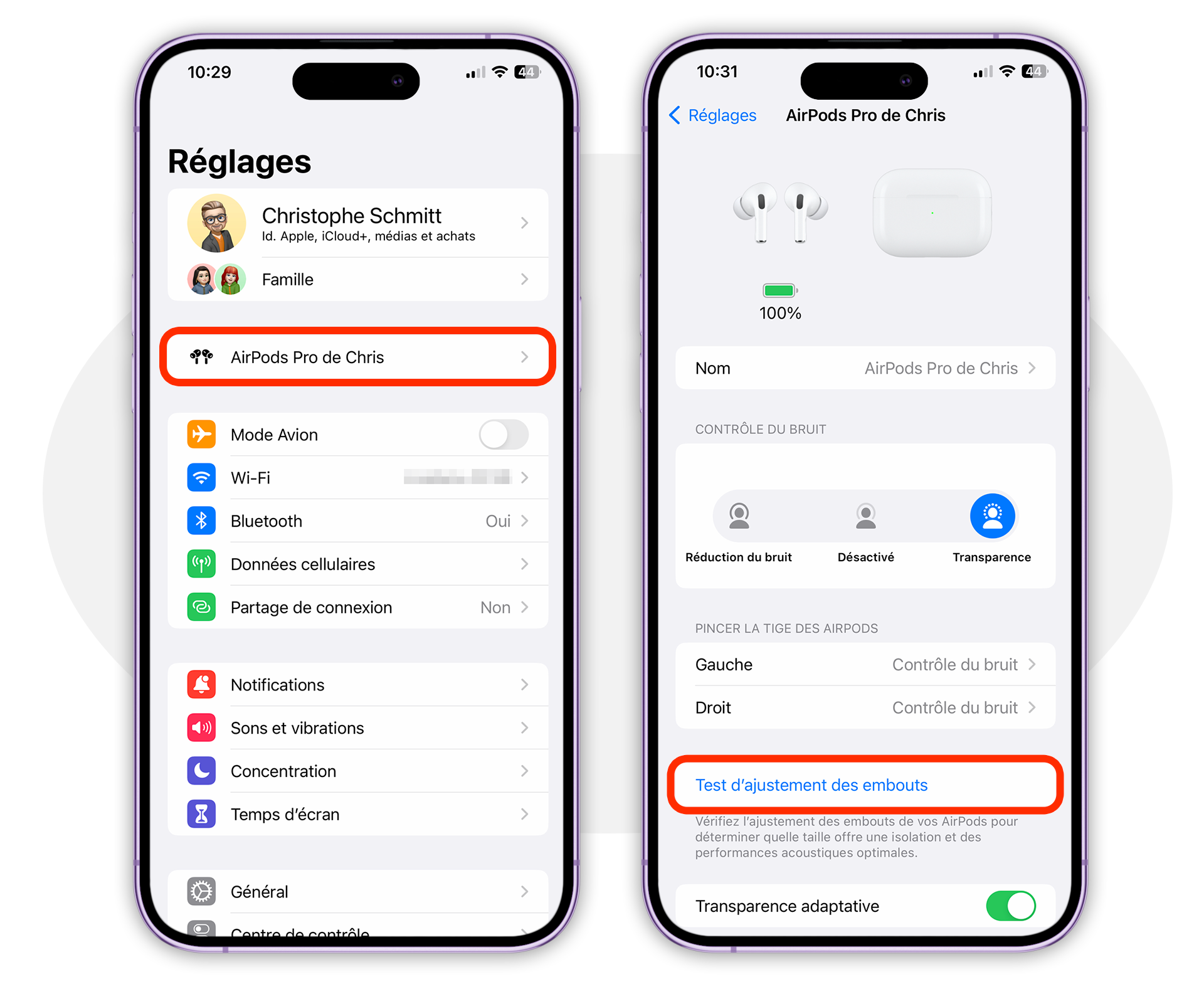 AirPods Pro • Comment changer facilement les embouts de vos écouteurs sans fil