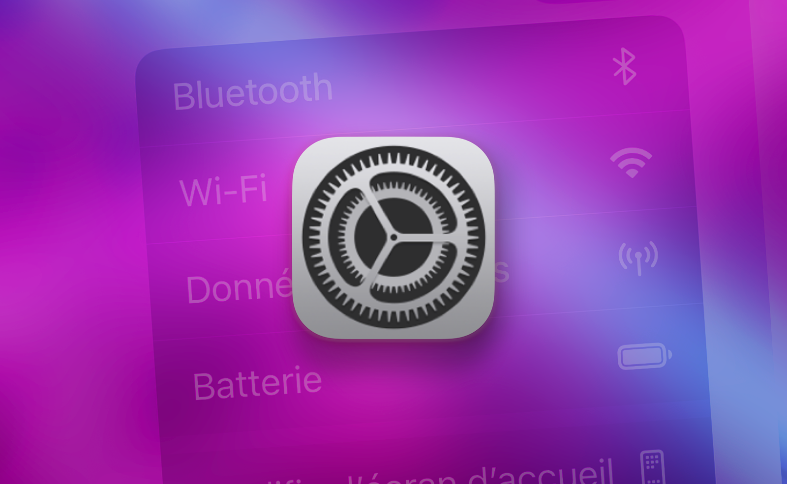 iOS • Accédez rapidement aux réglages réseaux de votre iPhone