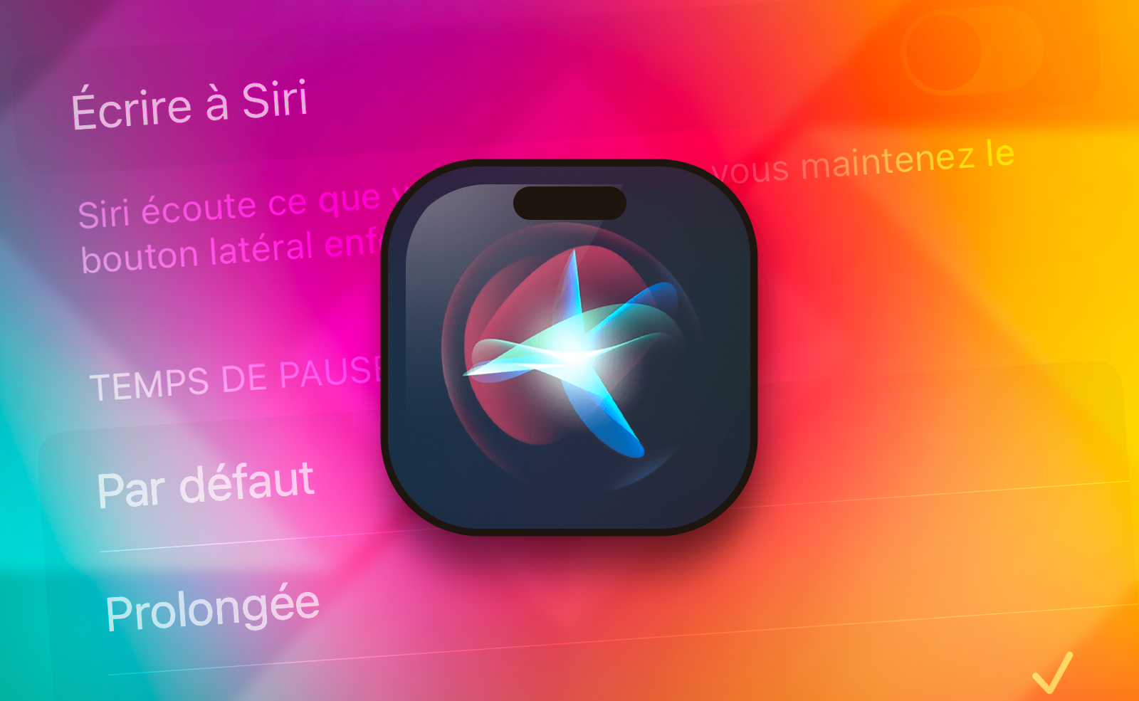 iOS • Faites attendre Siri lorsque vous énoncez une question