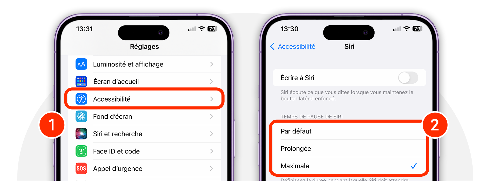 iOS • Faites attendre Siri lorsque vous énoncez une question