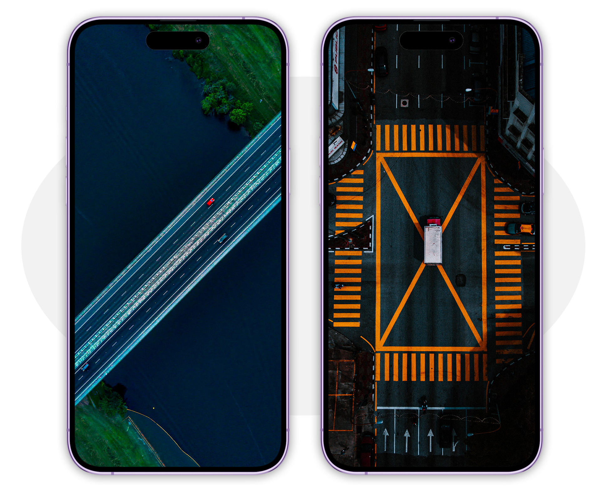iOS • Des fonds d’écran de photographies aériennes pour l’iPhone