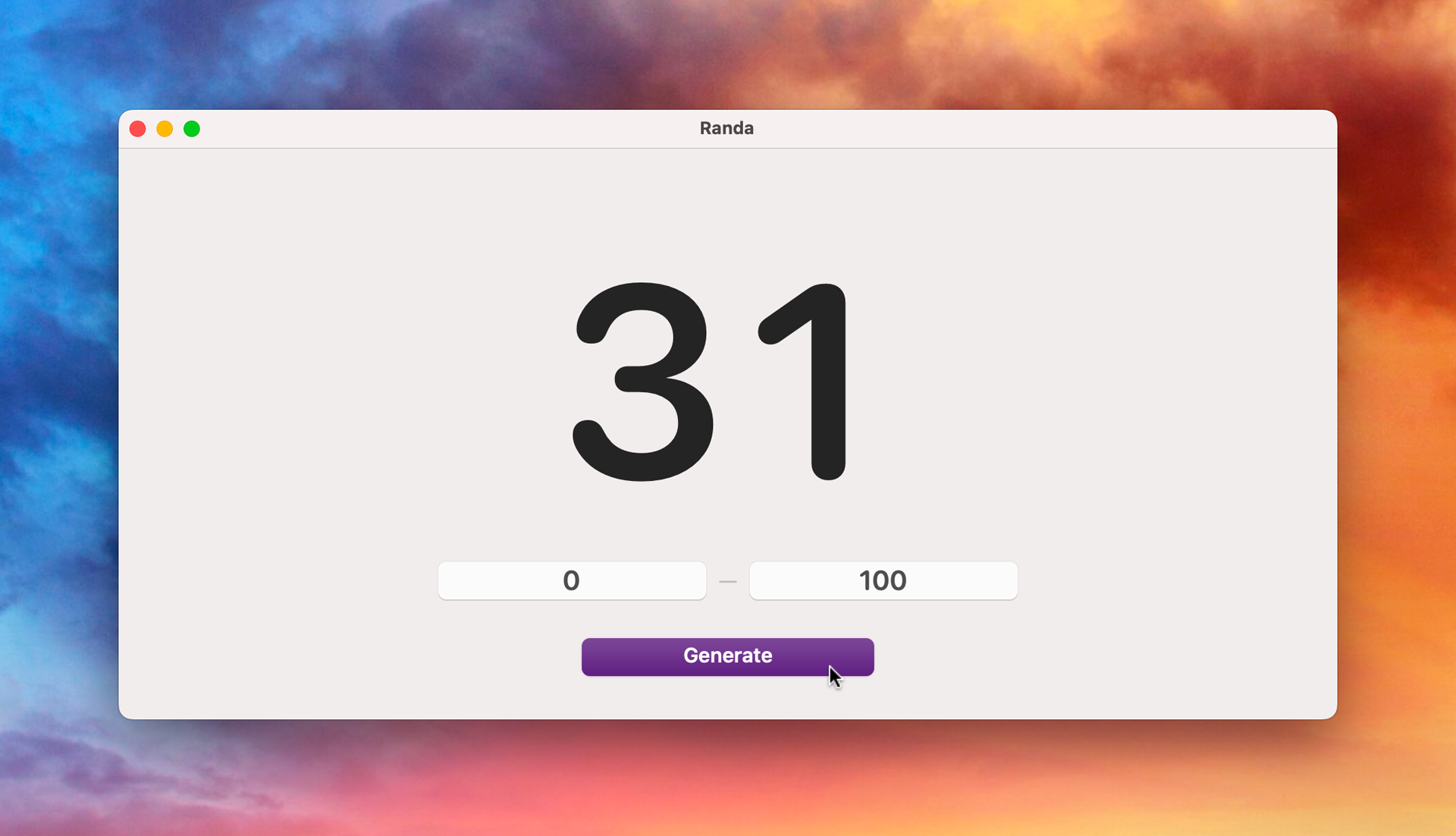 App • Randa, un outil pour générer des nombres au hasard sur Mac, iPhone et iPad App • Randa, un outil pour générer des nombres au hasard sur Mac, iPhone et iPad