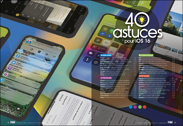 Compétence Mac 80 : 120 trucs et astuces pour maîtriser votre Mac • 40 astuces iOS 16 • Guide iMovie