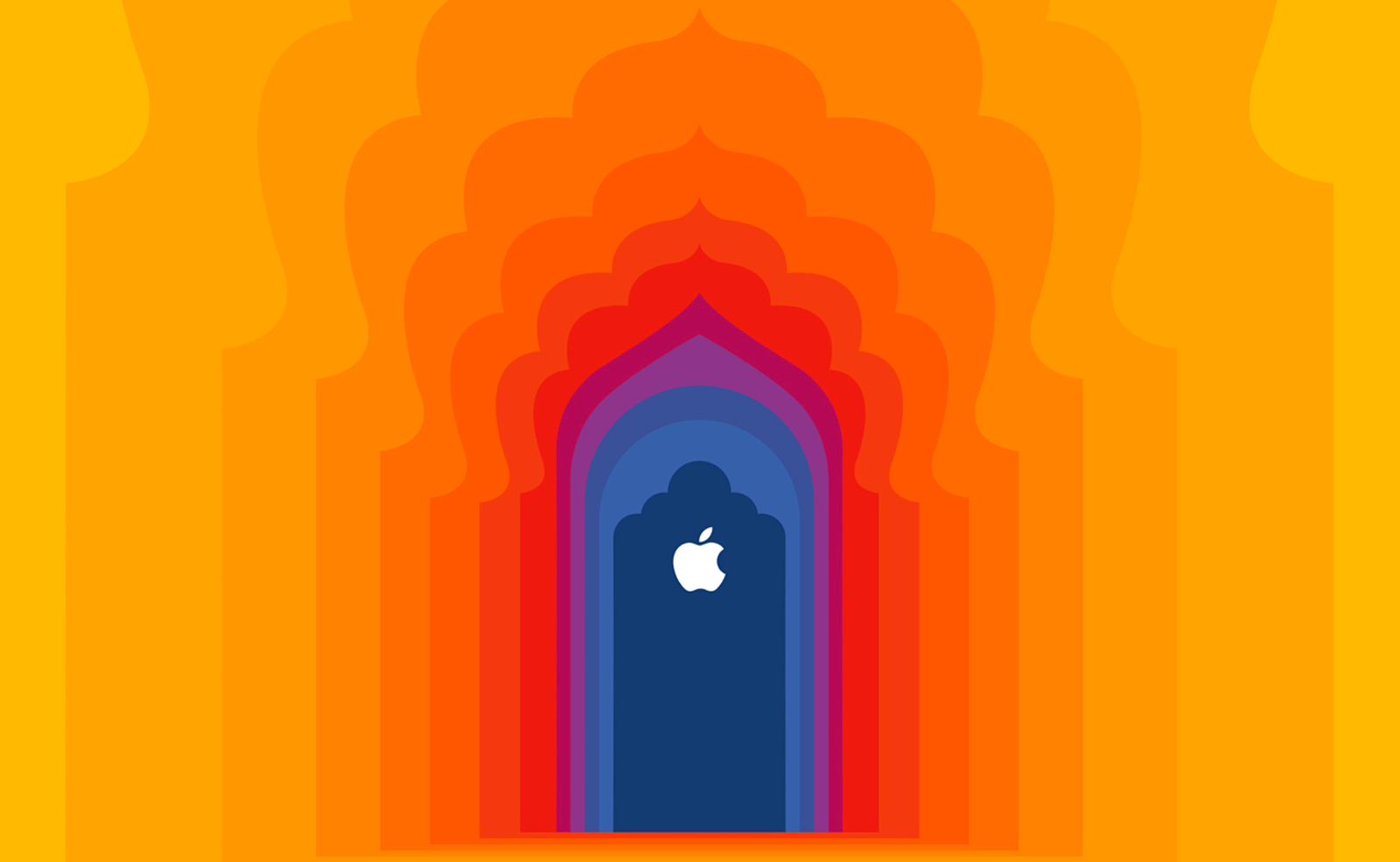 Fonds d’écran • Apple illustre le lancement de son nouvel Apple Store à Dehli