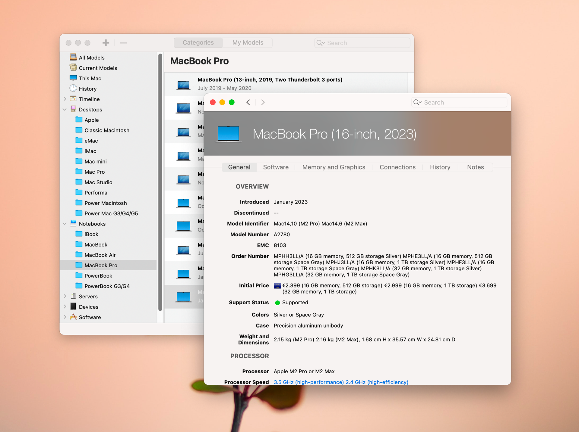 App • Mactracker, l’encyclopédie des produits Apple a été mise à jour