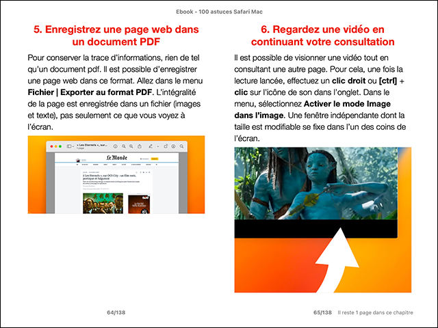 Safari sur Mac - 100 astuces (ebook) Safari sur Mac - 100 astuces (ebook)