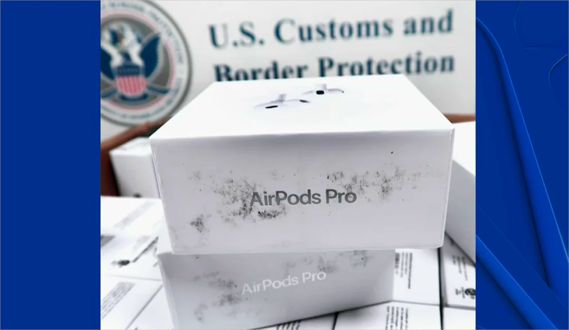 News • 1000 paires de faux AirPods et des Apple Watch Ultra saisies aux USA News • 1000 paires de faux AirPods et des Apple Watch Ultra saisies aux USA