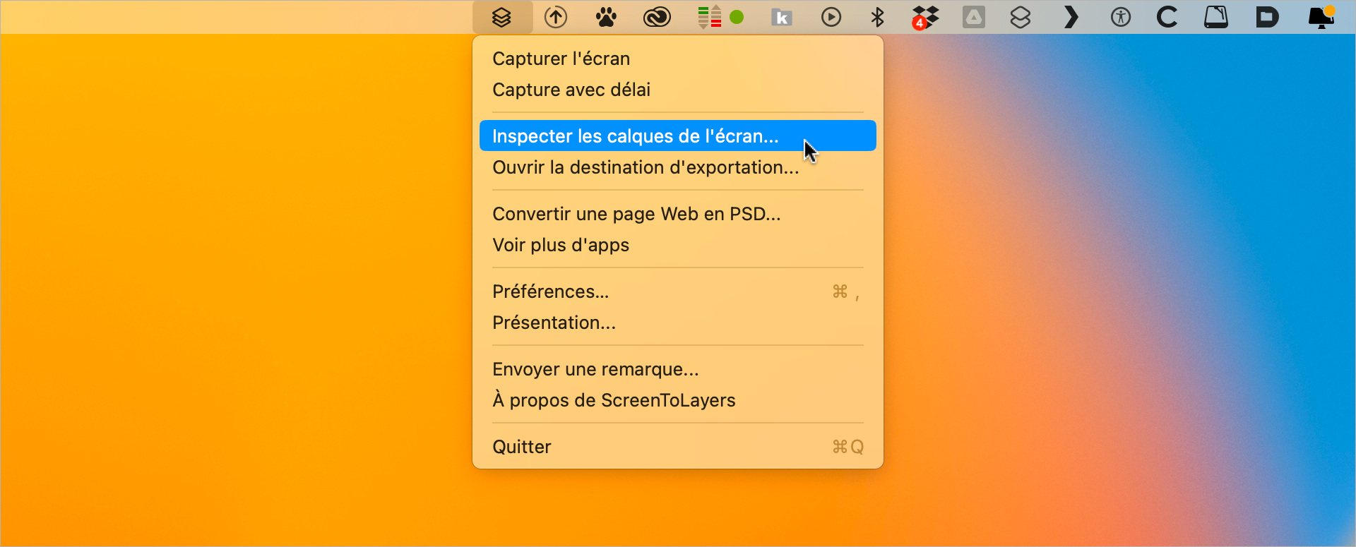 macOS • Capturez individuellement les éléments des captures d’écran macOS • Capturez individuellement les éléments des captures d’écran