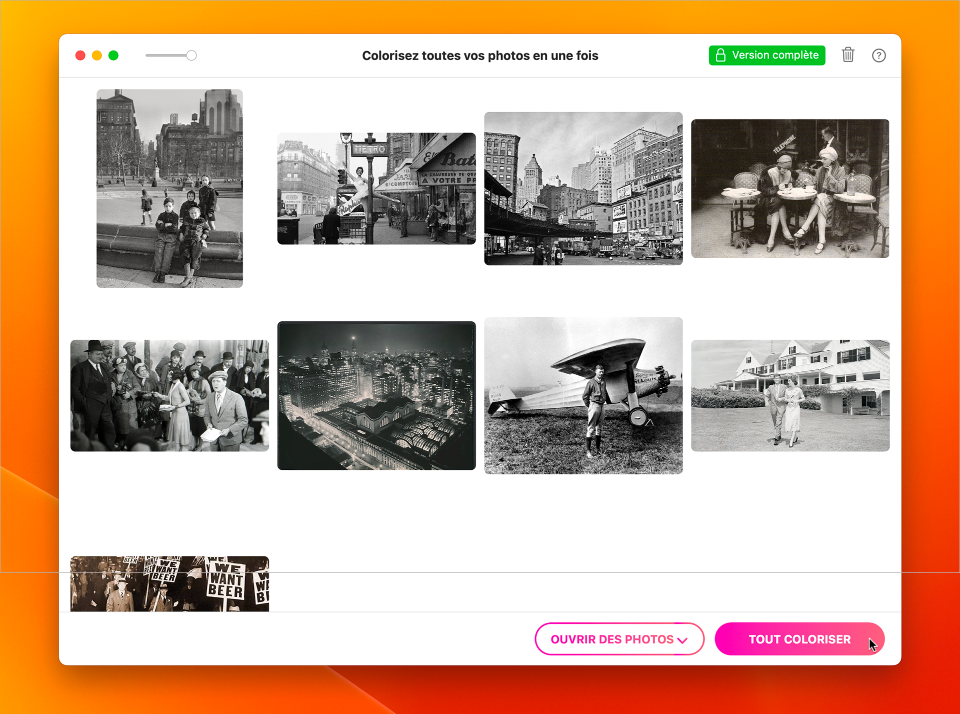 macOS • Apportez la couleur à vos anciennes photos en noir et blanc