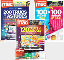 PACK n°2 : 100% Astuces (3 guides pratiques Compétence Mac)