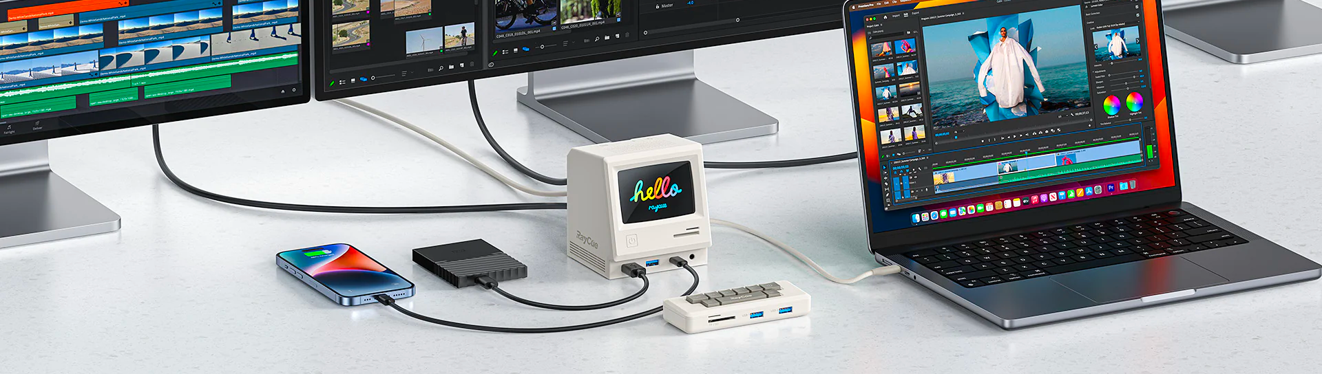 Gadget • Un concentrateur USB-C sous la forme d'un mini Mac 128k