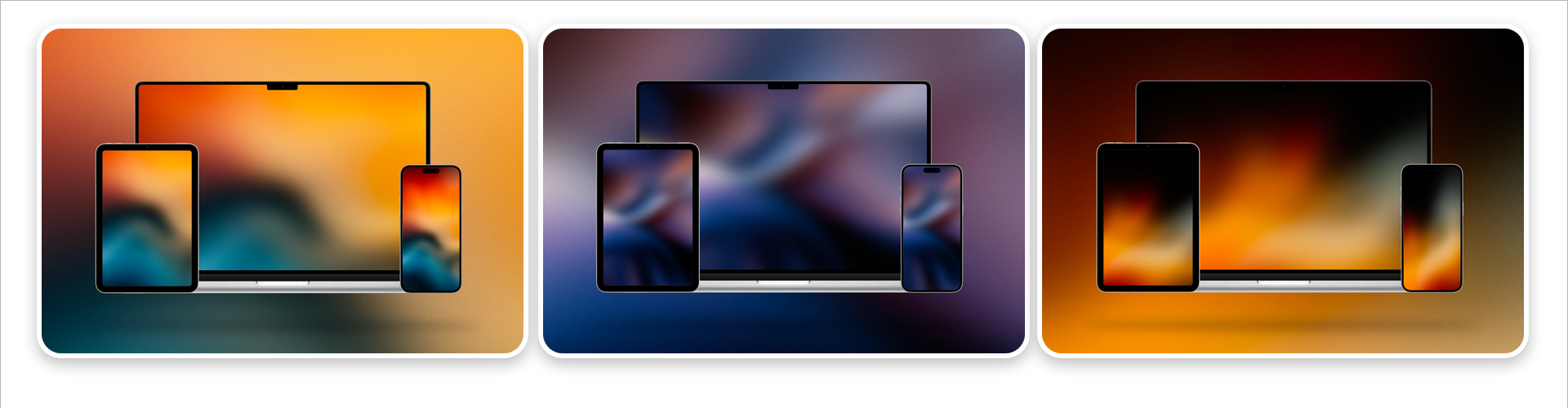 Fonds d'écran • Quatre séries d’arrière-plans aux couleurs de l’automne Fonds d'écran • Quatre séries d’arrière-plans aux couleurs de l’automne