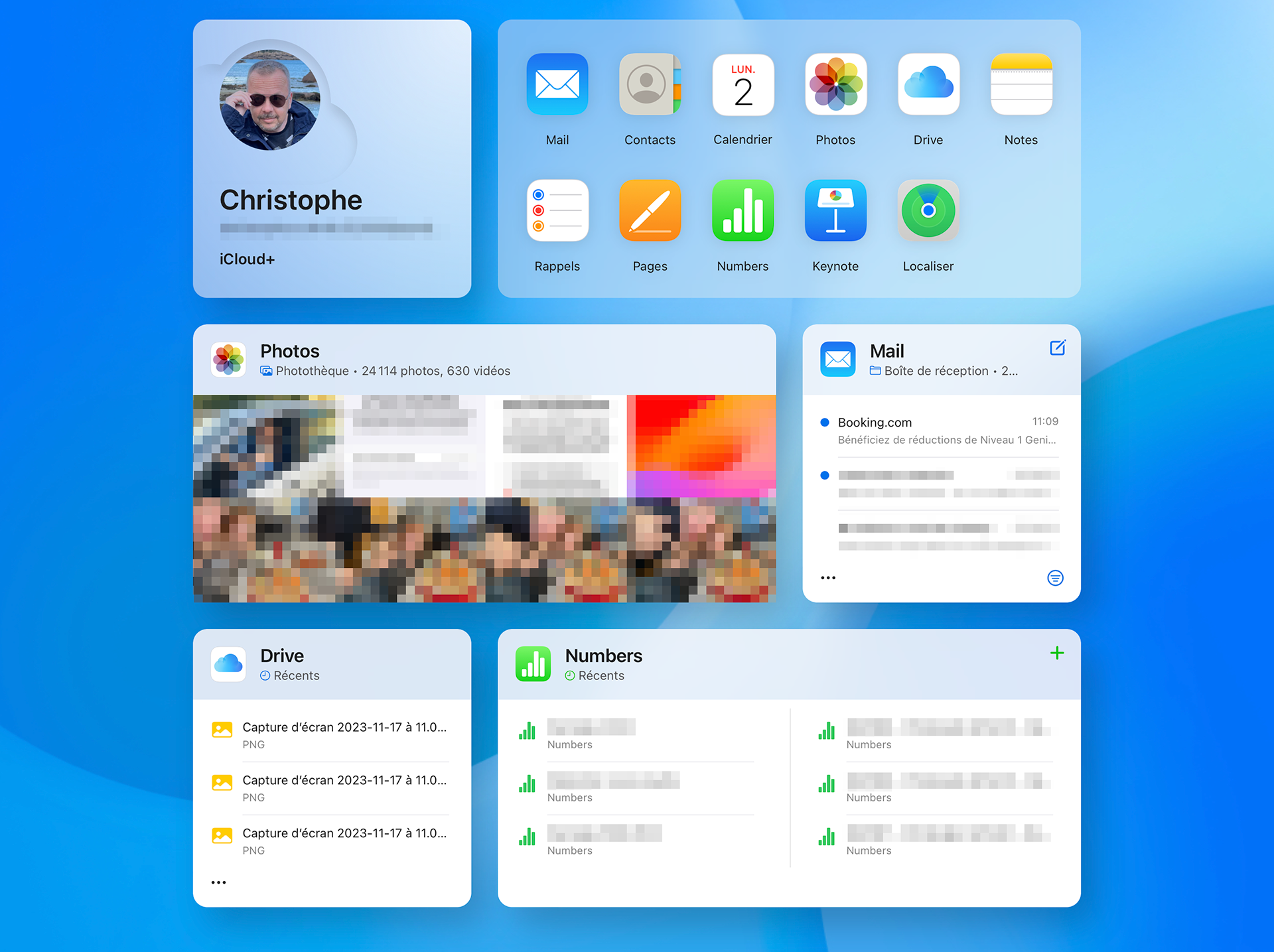 iCloud • Nouvelles fonctions pour la version web du service de cloud d’Apple