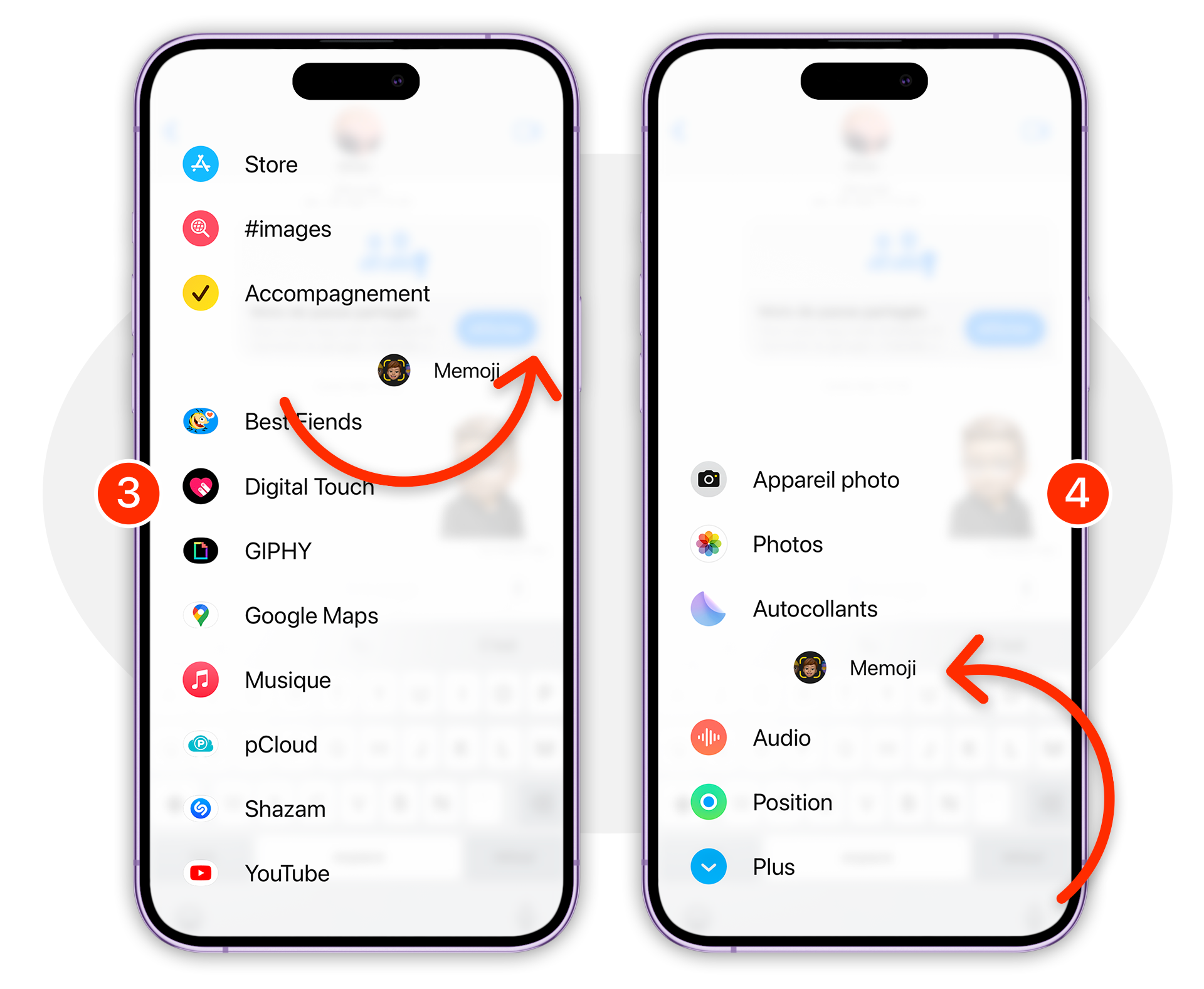 Astuce • Réorganisez le menu Plus pour importer des éléments dans Messages sous iOS 17
