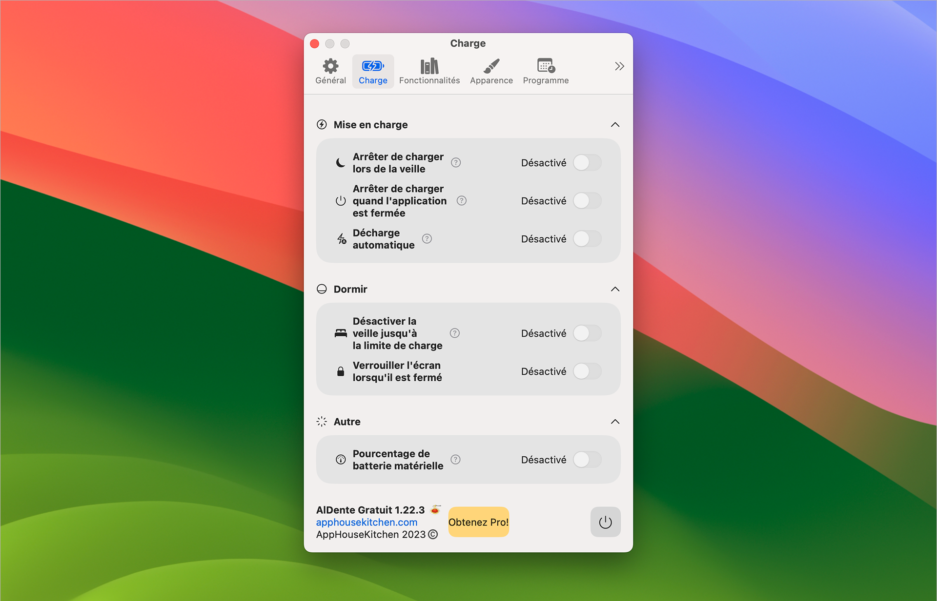 Mac • Contrôlez automatiquement le niveau de charge de votre MacBook Mac • Contrôlez automatiquement le niveau de charge de votre MacBook