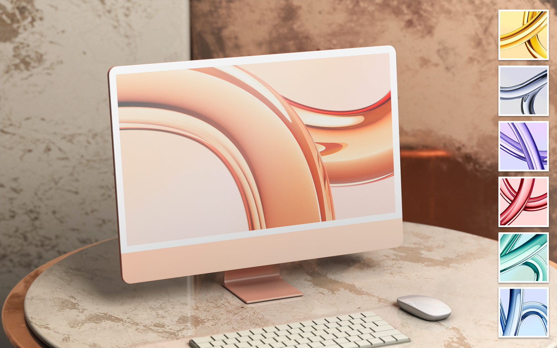 Téléchargez les derniers fonds d’écran officiels pour MacBook Pro M3 et iMac M3