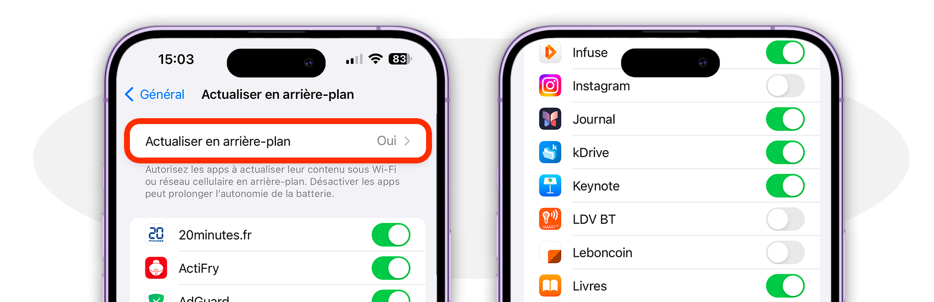 Idée reçue • Vous ne devriez pas quitter vos applications en service sur iPhone