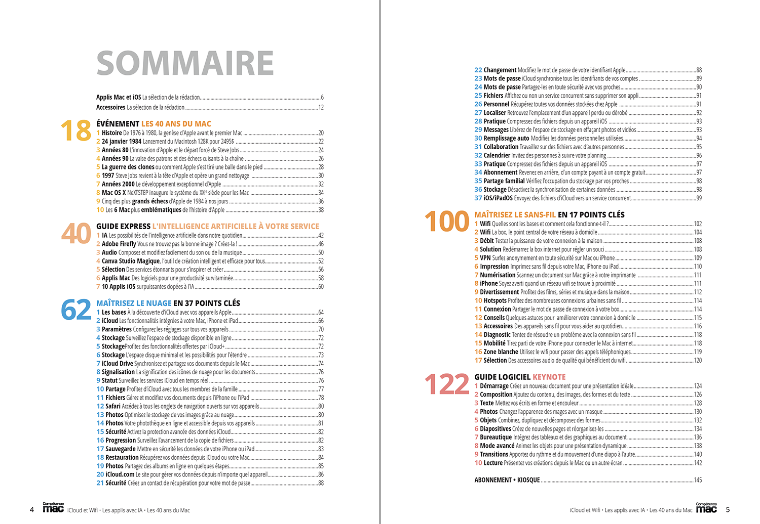 Compétence Mac 83 : Maîtrisez iCloud et le Wifi • Guide logiciel Keynote • Les outils avec IA • Les 40 ans du Mac Compétence Mac 83 : Maîtrisez iCloud et le Wifi • Guide logiciel Keynote • Les outils avec IA • Les 40 ans du Mac