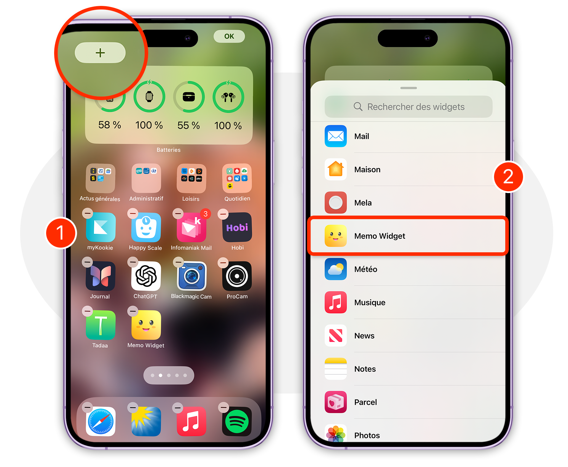 iOS • Ajoutez facilement des Post-its à l’écran d’accueil ou l’écran verrouillé