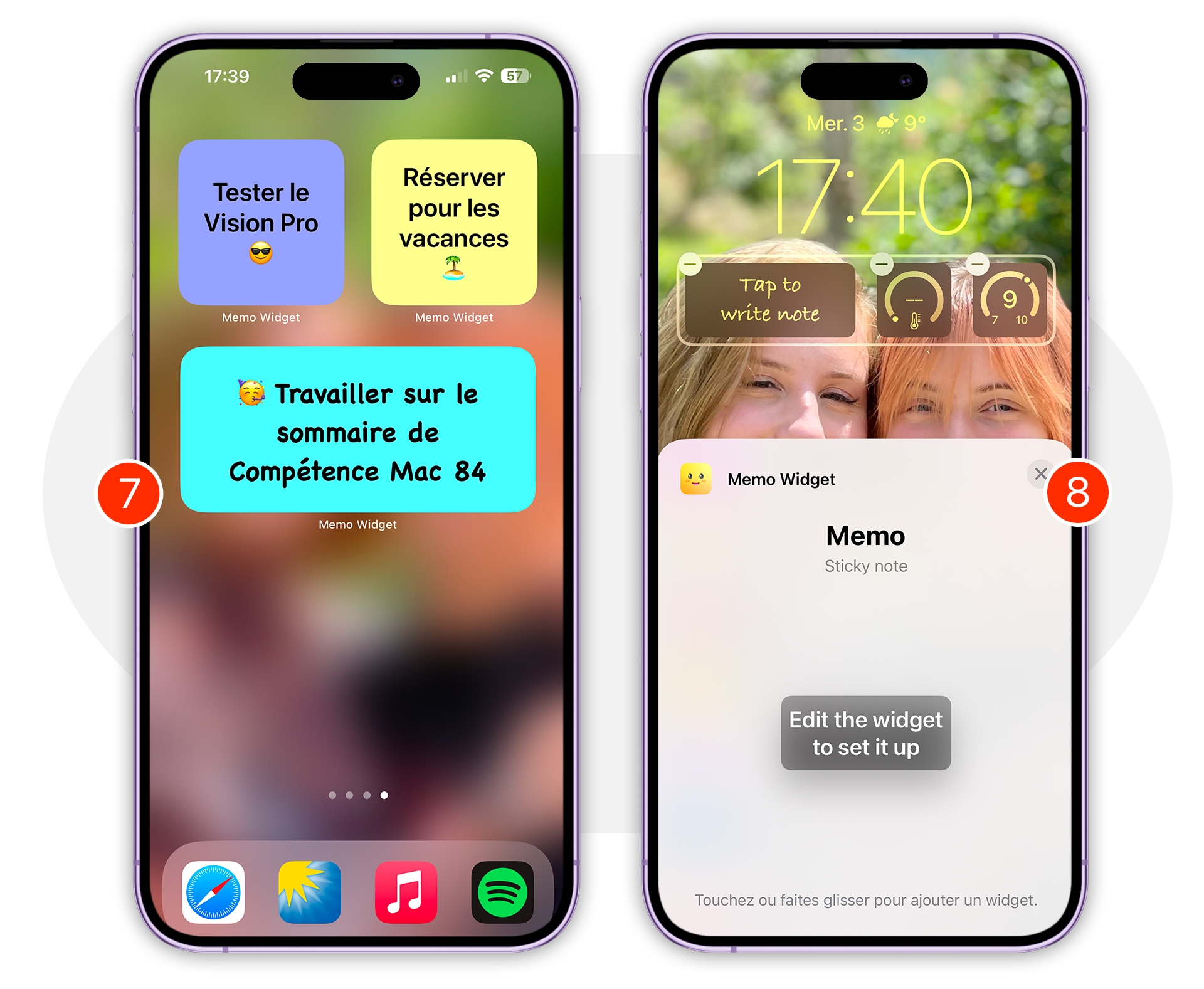 iOS • Ajoutez facilement des Post-its à l’écran d’accueil ou l’écran verrouillé iOS • Ajoutez facilement des Post-its à l’écran d’accueil ou l’écran verrouillé