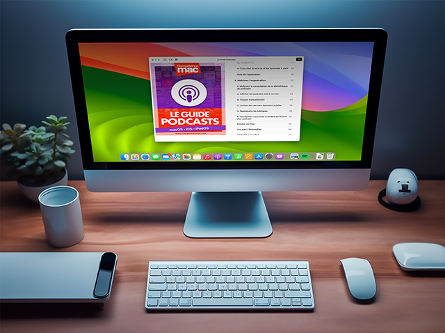 Le guide Podcasts pour macOS, iOS et iPadOS (ebook)