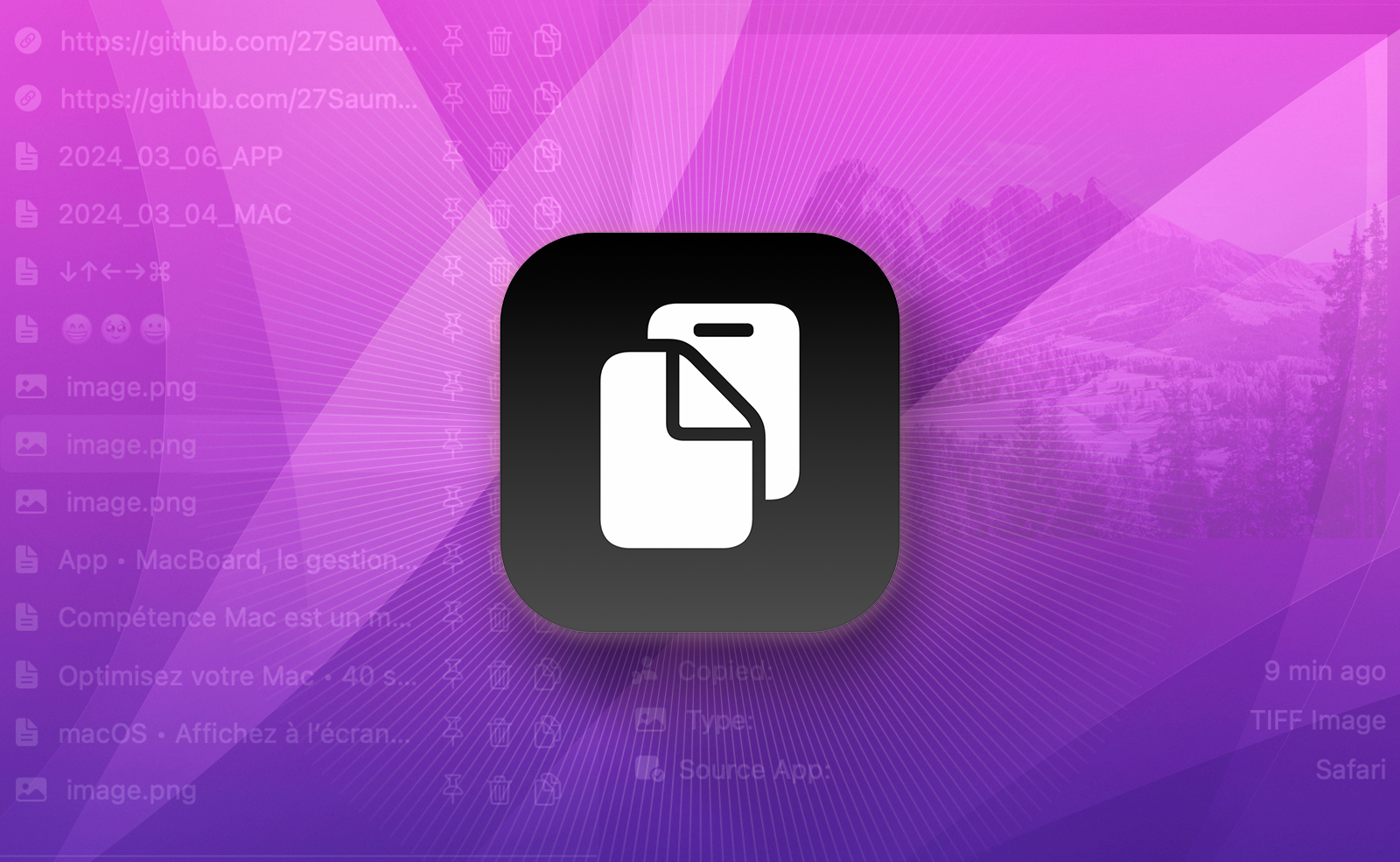 App • MacBoard, le gestionnaire de presse-papiers minimaliste et gratuit App • MacBoard, le gestionnaire de presse-papiers minimaliste et gratuit