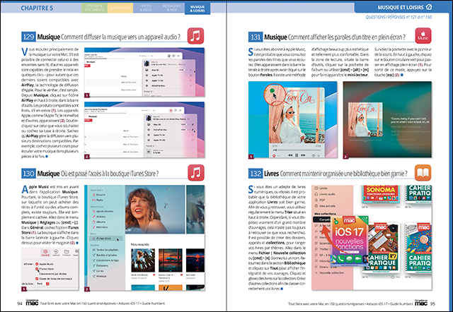 Compétence Mac 84 : Tout faire avec votre Mac en 150 questions/réponses • 40 astuces iOS 17 • Guide logiciel Numbers Compétence Mac 84 : Tout faire avec votre Mac en 150 questions/réponses • 40 astuces iOS 17 • Guide logiciel Numbers