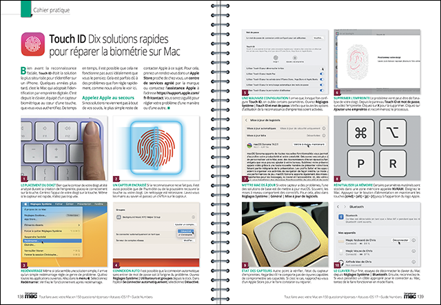 Compétence Mac 84 : Tout faire avec votre Mac en 150 questions/réponses • 40 astuces iOS 17 • Guide logiciel Numbers