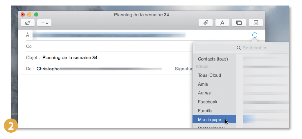 Astuce Mac • Envoyer un e-mail à un groupe de personnes 
