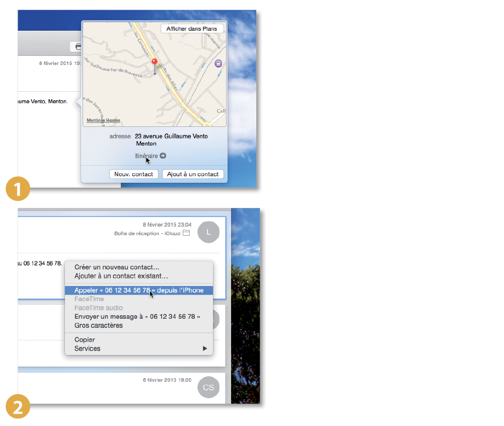 Astuce Mac • Exploiter les informations contenues dans un mail  Astuce Mac • Exploiter les informations contenues dans un mail