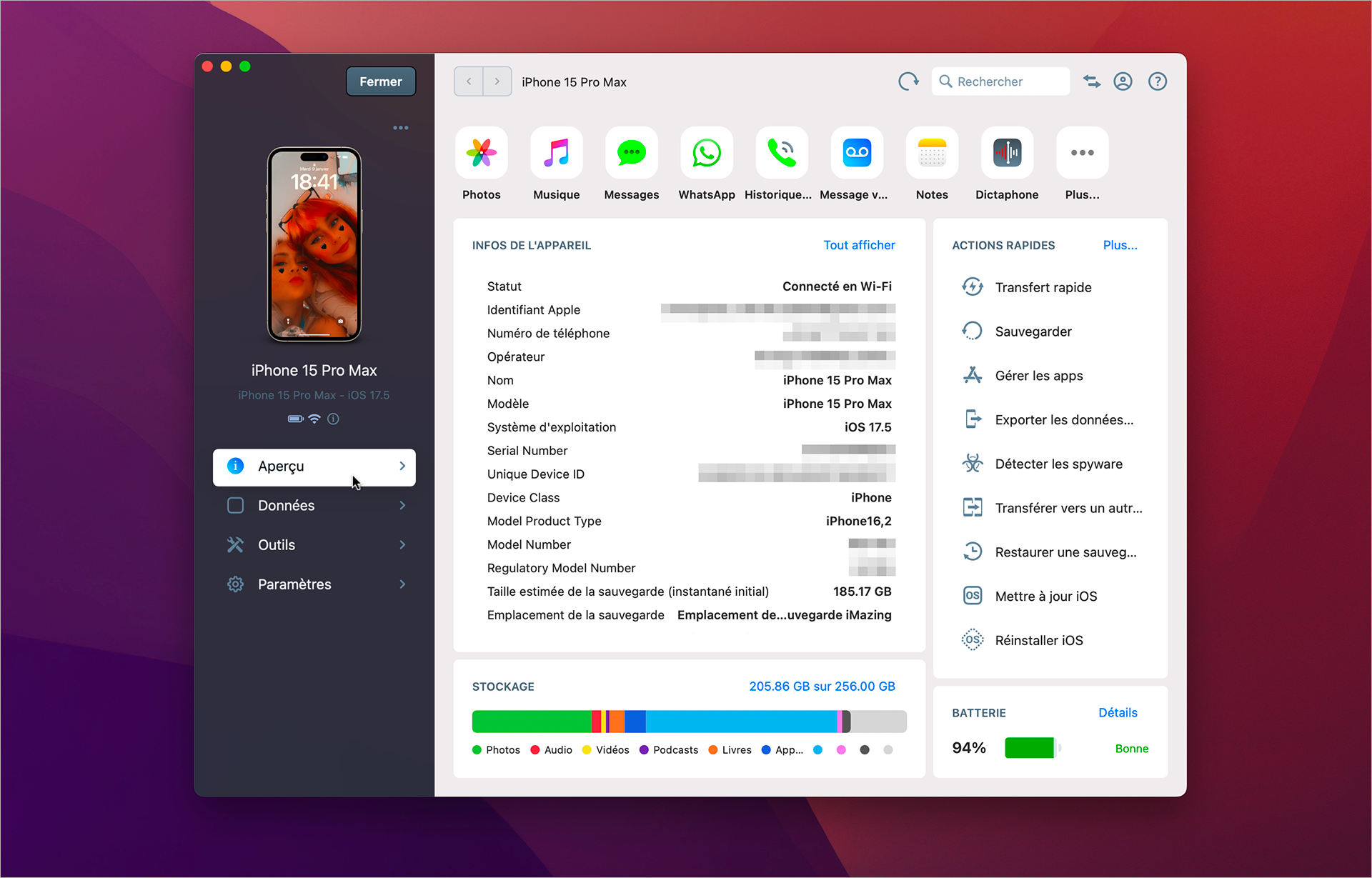 macOS • Le gestionnaire d’appareils iOS iMazing arrive en version 3 finale