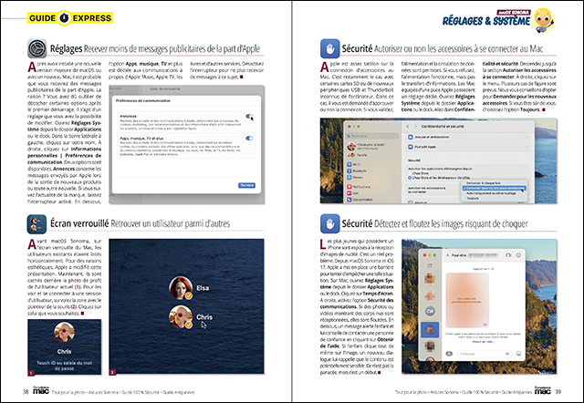 Compétence Mac 85 : Tout pour la photo iPhone et Mac • 50 astuces macOS Sonoma • 100% Sécurité - vos données à l’abri • Le Guide Antipannes Compétence Mac 85 : Tout pour la photo iPhone et Mac • 50 astuces macOS Sonoma • 100% Sécurité - vos données à l’abri • Le Guide Antipannes