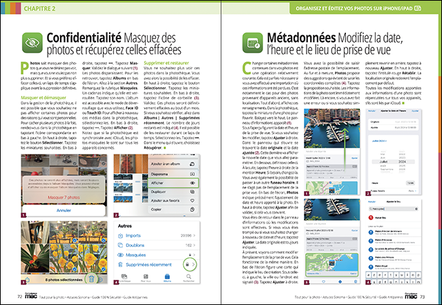 Compétence Mac 85 : Tout pour la photo iPhone et Mac • 50 astuces macOS Sonoma • 100% Sécurité - vos données à l’abri • Le Guide Antipannes Compétence Mac 85 : Tout pour la photo iPhone et Mac • 50 astuces macOS Sonoma • 100% Sécurité - vos données à l’abri • Le Guide Antipannes