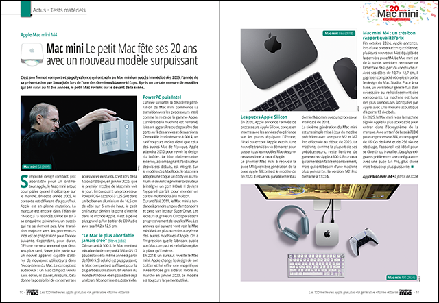 Compétence Mac 87 : Les 100 meilleures applis gratuites pour Mac • IA générative • Forme et Santé • Mac mini Compétence Mac 87 : Les 100 meilleures applis gratuites pour Mac • IA générative • Forme et Santé • Mac mini